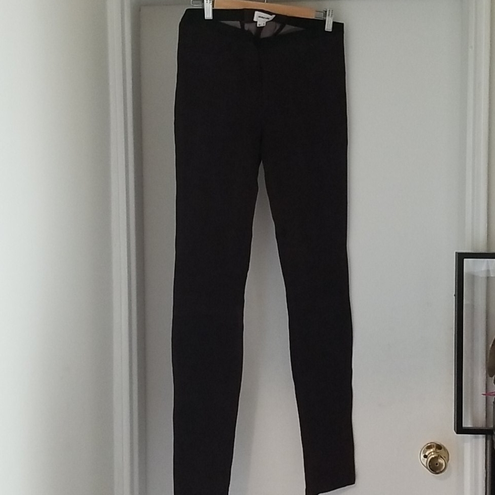 Helmut Lang stretch leather pants, 10
